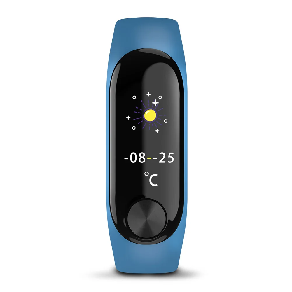 Умный Браслет, термополиуретановый ремешок, Bluetooth, водонепроницаемый ЖК-дисплей, забота о здоровье, спорт, подсчет шагов, фитнес-трекер, бизнес, длительное время ожидания, 0,96 дюймов