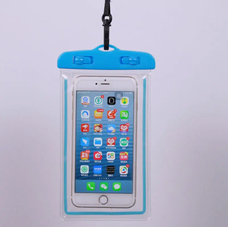 7 200 Pcs Waterproof Swimming Bags for Phone Underwater Pouch Phone Case Cover for Cell Phone 3.5-6Inch - Цвет: 7