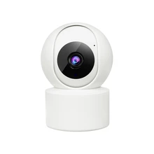 Topodome – Mini caméra de Surveillance sans fil IP WiFi 2MP1080P P2P HD carte SD Version nuit CMOS Voice Intercom, appareil de Surveillance domestique 