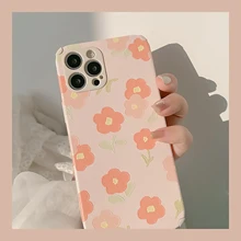 

ew Pattern Girls Flower Phone Case Cover for Iphone 12 Pro Max X XR XS MAX 6 7 8 Plus 11 Pro MAX