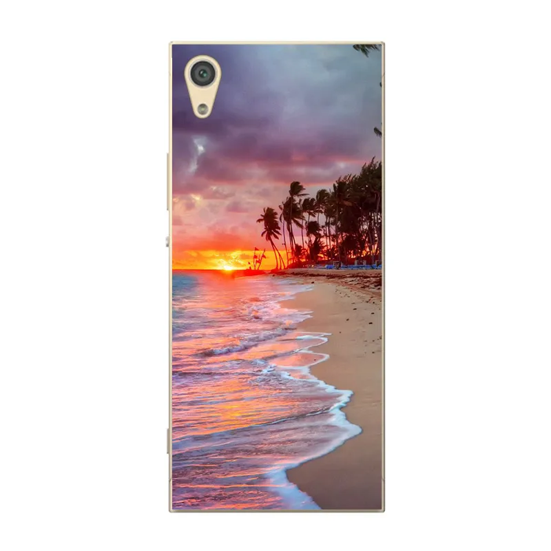 Чехол река для Капа sony Xperia XA1 чехол G3112 Мягкий силиконовый чехол с рисунками sony Xperia Z6 чехол Крышка для задней панели телефона чехол для sony XA1 чехол