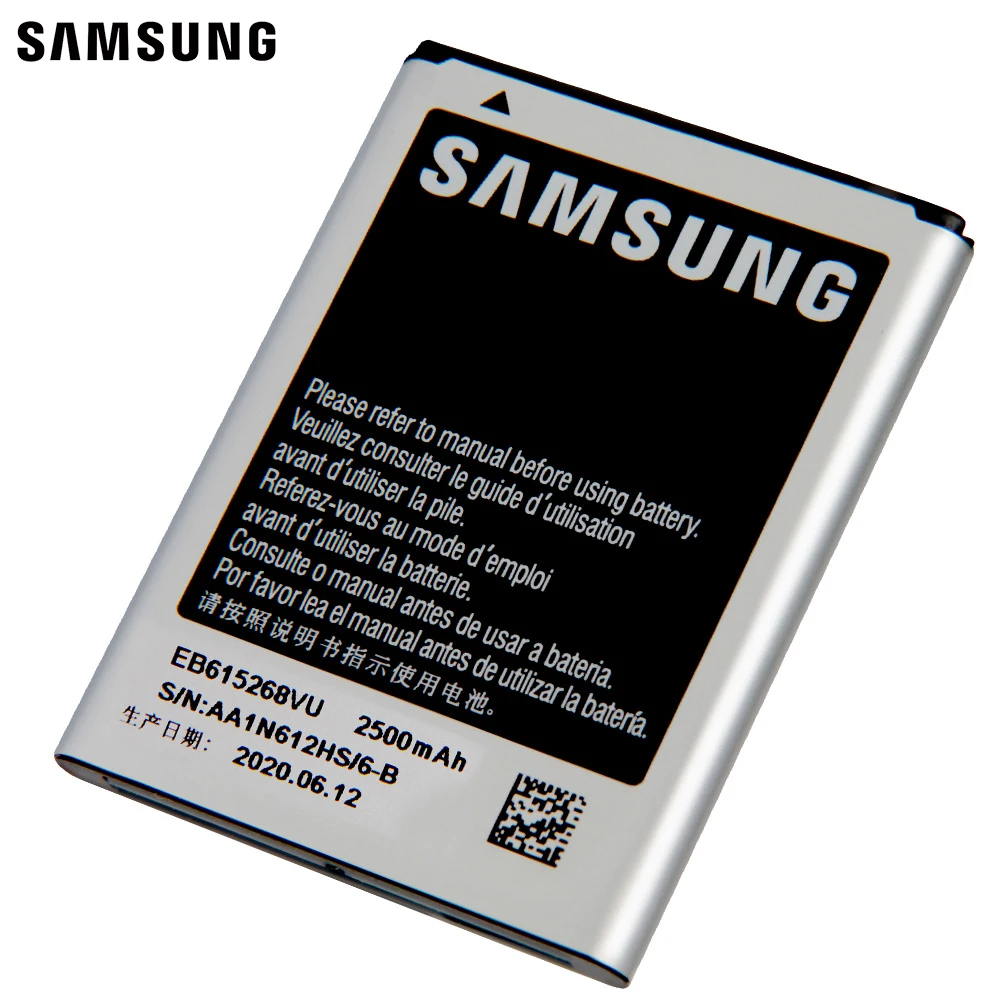 Оригинальный запасной аккумулятор Samsung EB615268VU Для GALAXY Note I9220 N7000 I889 подлинный для