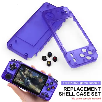 

Soft Comfortable Handheld Controller Housing Case Replacement Protection Shell Cover For RK 2020 Game Machine Console Purple
