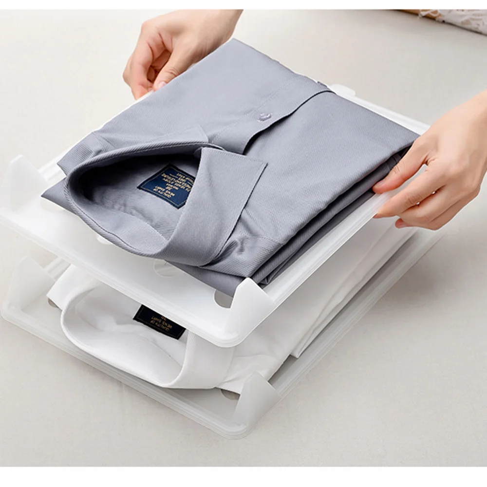 

T shirt clothes organizer Closet Storage Travel clothes Organization System TShirt Folding Board Home Essentials Organizer 1pcs