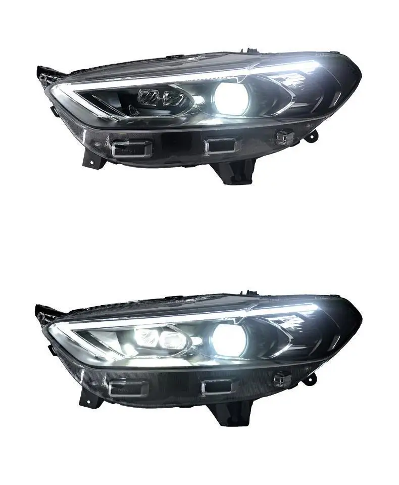 Drl Luces Para Auto Assessoires светодиодные боковые поворотники Automovil фары Задние Автомобильные фары в сборе 13 14 15 16 для Ford Mondeo