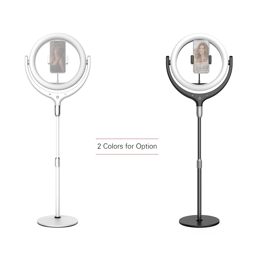 12 Inch Photography LED Ring Video Light Dimmable Fill Light 10W 2800LM USB Powered for YouTube Video Live Making-up Photography