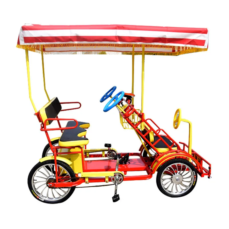 タンデム電動4輪アシスト自転車2人乗り230000円