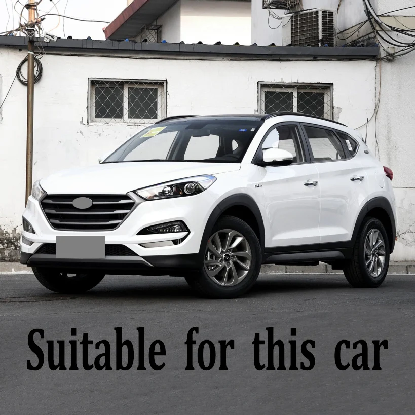 2 шт. для hyundai Tucson- 6000K белый светильник Светодиодный дневной ходовой светильник DRL Автомобильная противотуманная фара