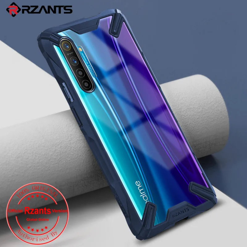 Противоударный армированный силиконовый чехол для OPPO Realme XT прозрачные чехлы для OPPO Realme XT роскошный акриловый чехол из ТПУ