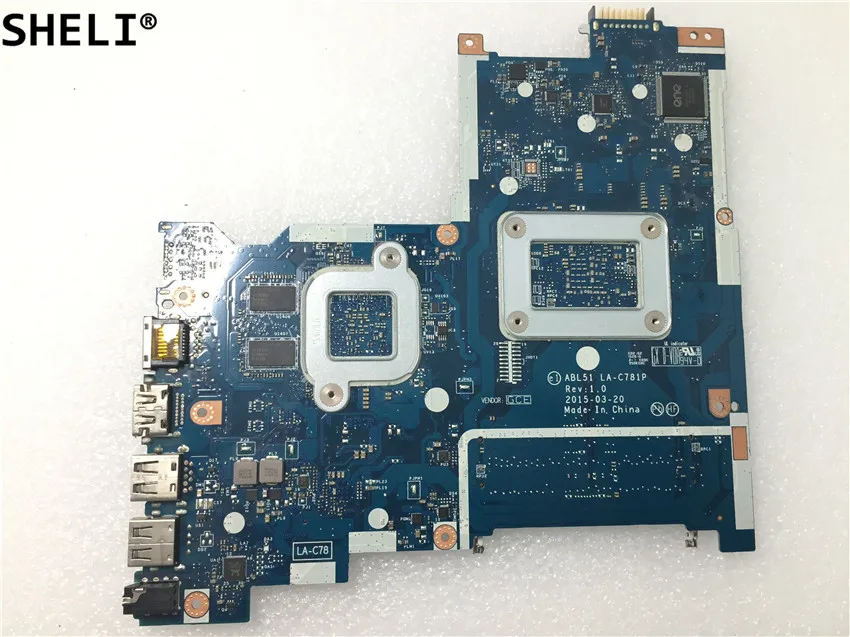 ABL51 LA-C781P 813971-501 813971-001 System board