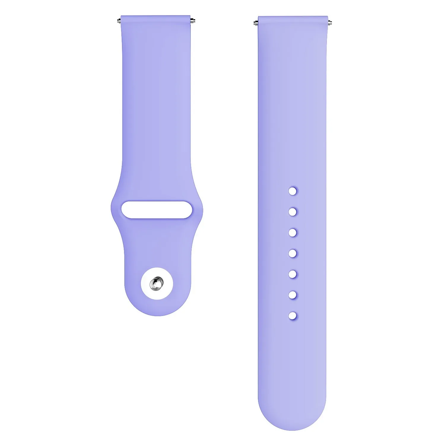 Lavender purple Ремешок Active2 для samsung Galaxy watch Active 2 band 46 мм 42 мм gear S3 Frontier sport 20 мм 22 мм ремешок для часов мягкий браслет correa - Цвет ремешка: Lavender purple