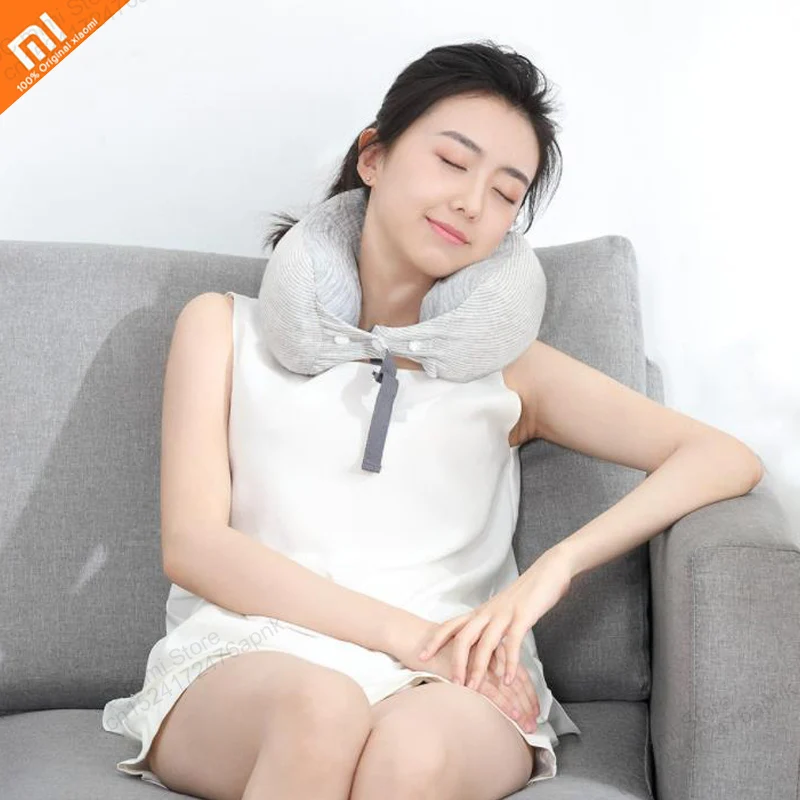 

Xiaomi mijia 8H multi-function hose U-shaped pillow portable double-layer fabric travel home pillow can do cushion smart home