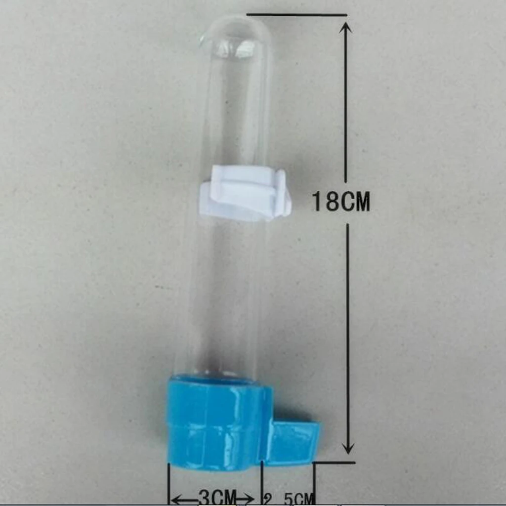 1x プラスチック鳥オウム水酒飲み食品フィーダー鳥小屋 Budgie オカボトル 17 センチメートル 鳥の餌やり道具 Aliexpress