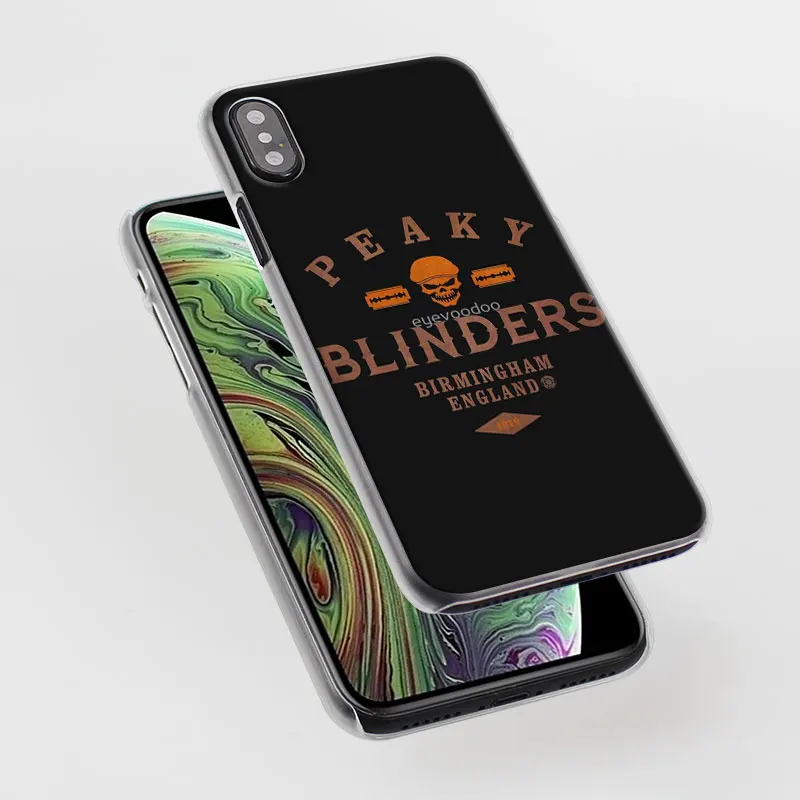 Peaky bliners логотип с крестом телефонные чехлы для Apple iPhone 11 Pro Max X XR XS MAX 7 8 6 6s Plus 5 5S жесткий чехол