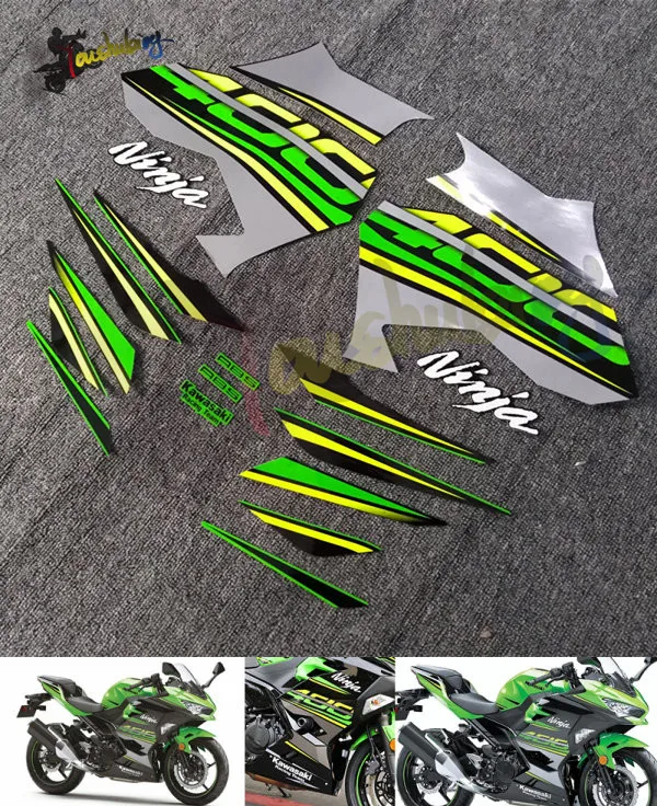 Мотоцикл для kawasaki ninja400-20year Смола Танк Pad стикер декоративный протектор общего назначения