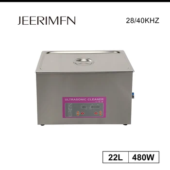 

22L Digital Ultrason Cleaner Heat Time Adjust Main Board Engine Gear Parts Mold Oil Dust Remove SUS304 Ultrasound Washer