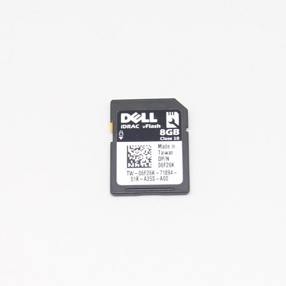 

06F26K 6F26K FOR Dell R430 R630 R730 server 8G iDRAC vFlash SD card flash memory card
