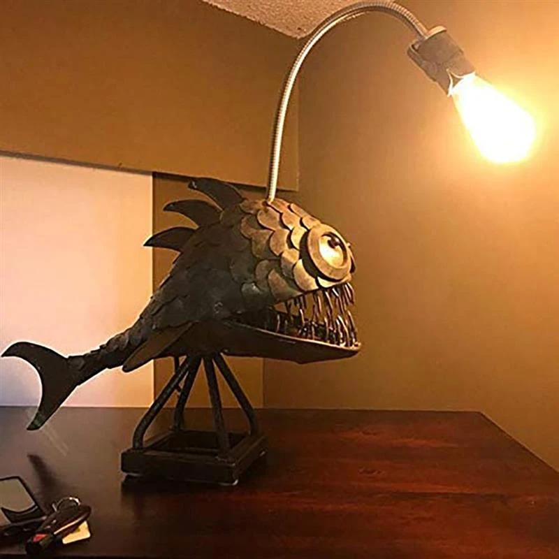 angler fish lamp