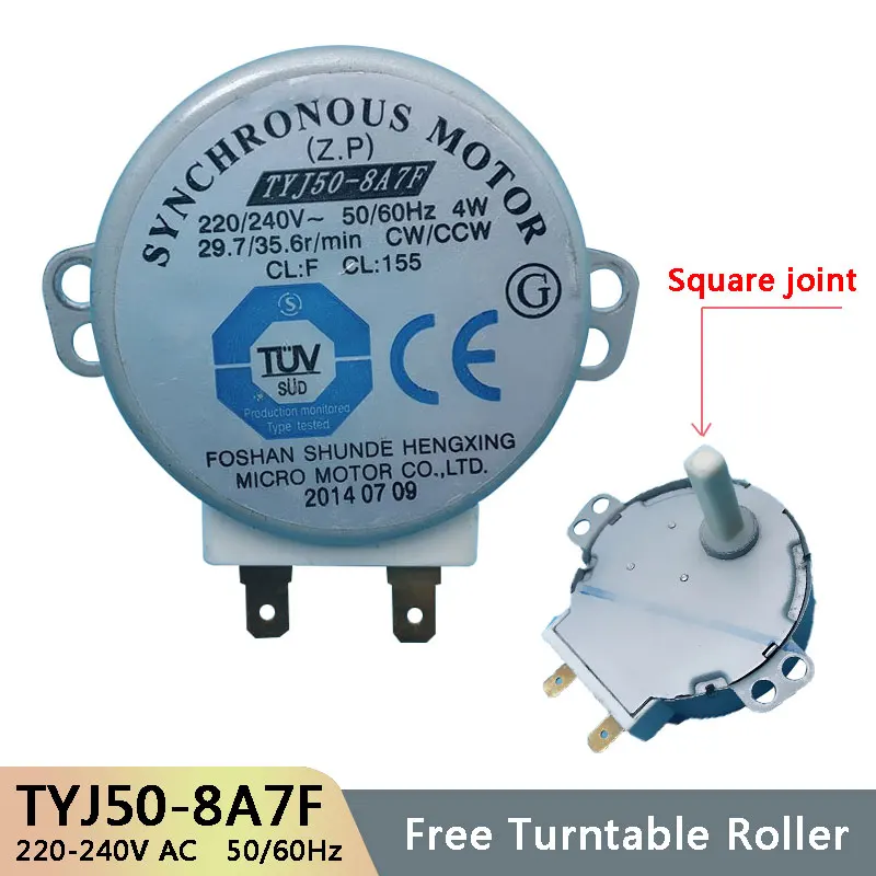 Аксессуары для микроволновки TYJ50-8A7F AC220-240V 50/60 Гц синхронный мотор лотка запчасти |