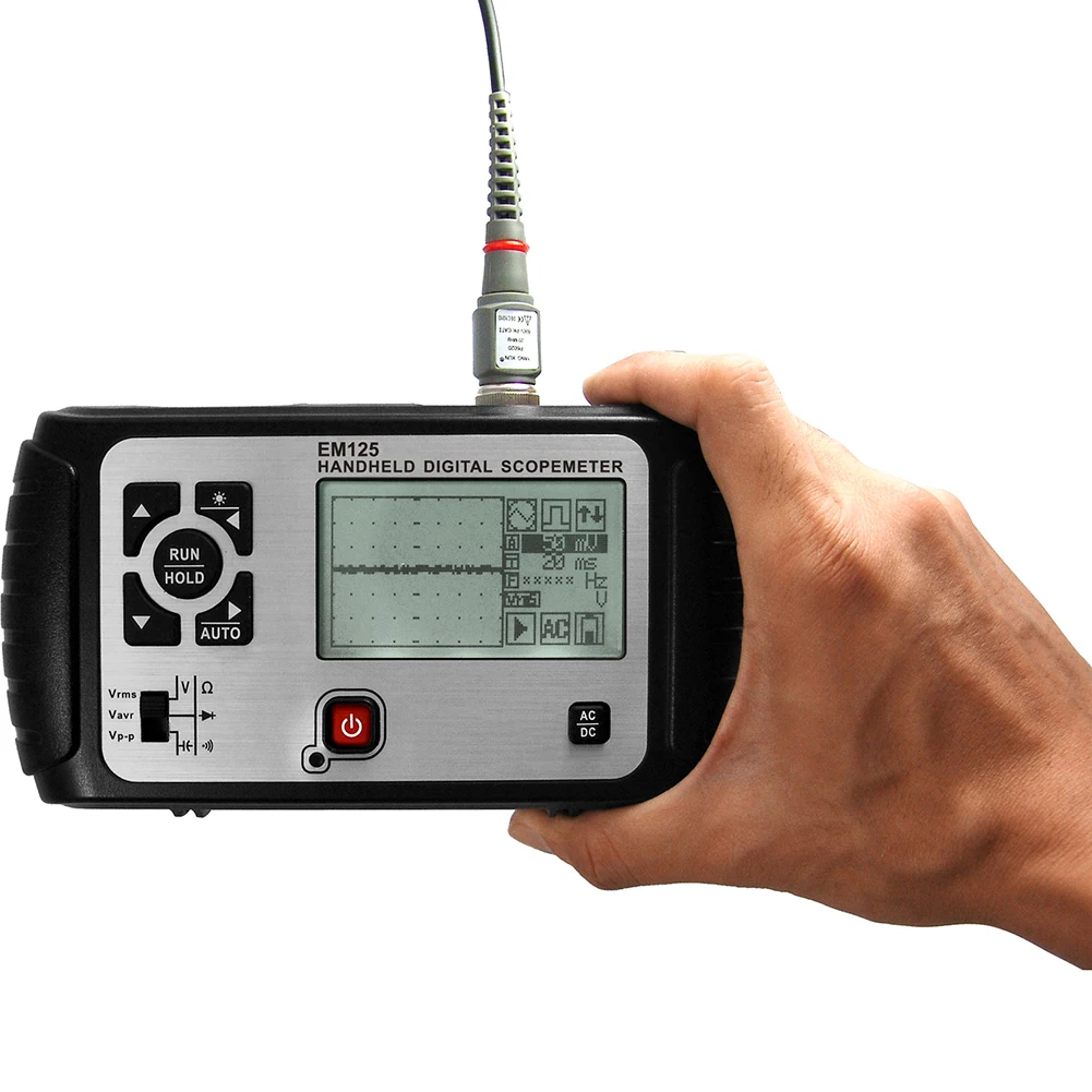 2 в 1 мультиметр осциллограф 25 МГц Многофункциональная портативная Scopemeter Вольтметр Омметр емкость сканирования База времени: 5ns~ 50 s/div