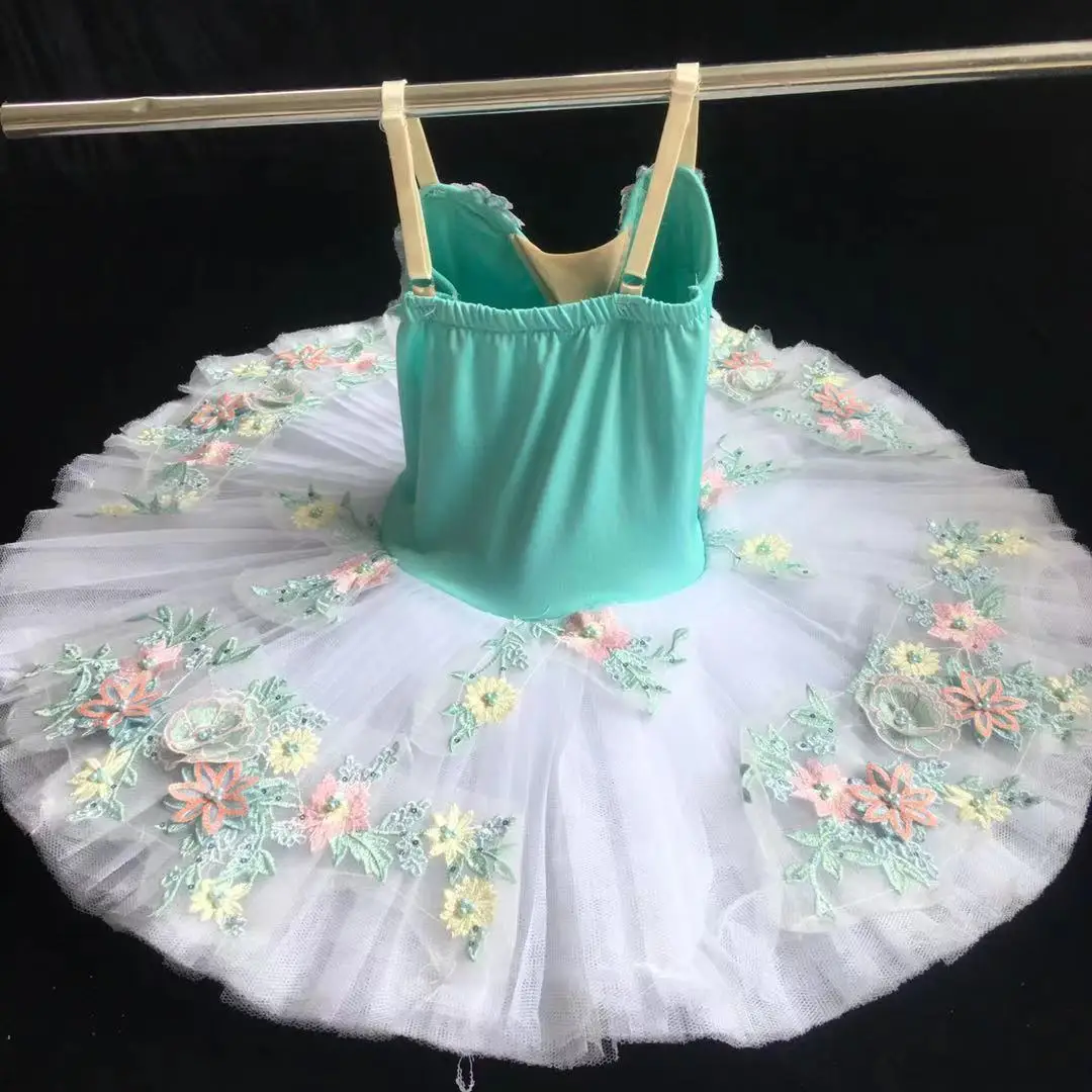 White Professional Ballet Tutu Kids Girls Ballet Tutu Adulto Women Ballerina Party Adulto Ballet Dance Costumes for Girls
