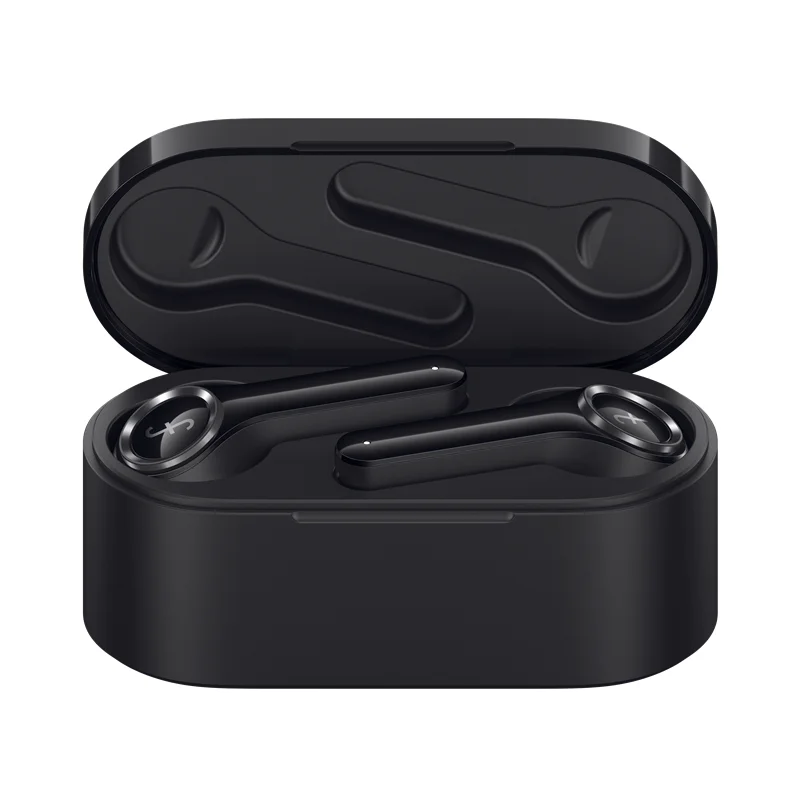 FUNCL AI APT-X, беспроводные смарт-наушники Bluetooth, беспроводные наушники с управлением наушниками, Bluetooth 5,0, гарнитура с шумоподавлением - Цвет: black