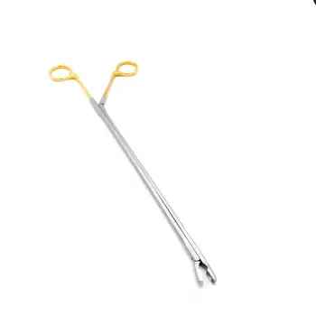 

D’Amico biopsy forceps clamps oval cupped jaw without ratchet vats mics mis thoracoscopy thoracic thorat surgery instruments kit