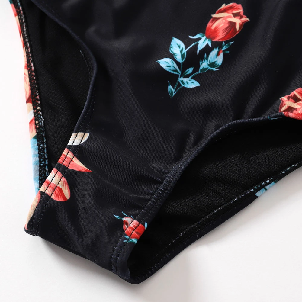 Одинаковые комплекты для семьи 2020 купальники мамы и дочки Maillot De Bain Feminino женский