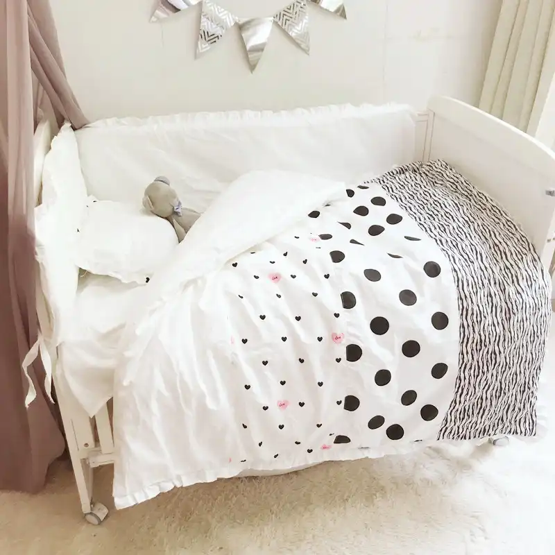 newborn baby bed sheet set