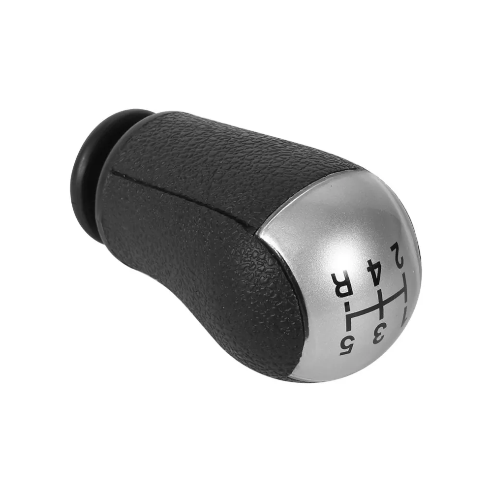 For Ford Focus Mondeo MK3 S-MAX C-MAX Black / Grey 5 Speed Manual Gear Stick Shift Knob Car Gear Knob Gear Lever Shifter Knob