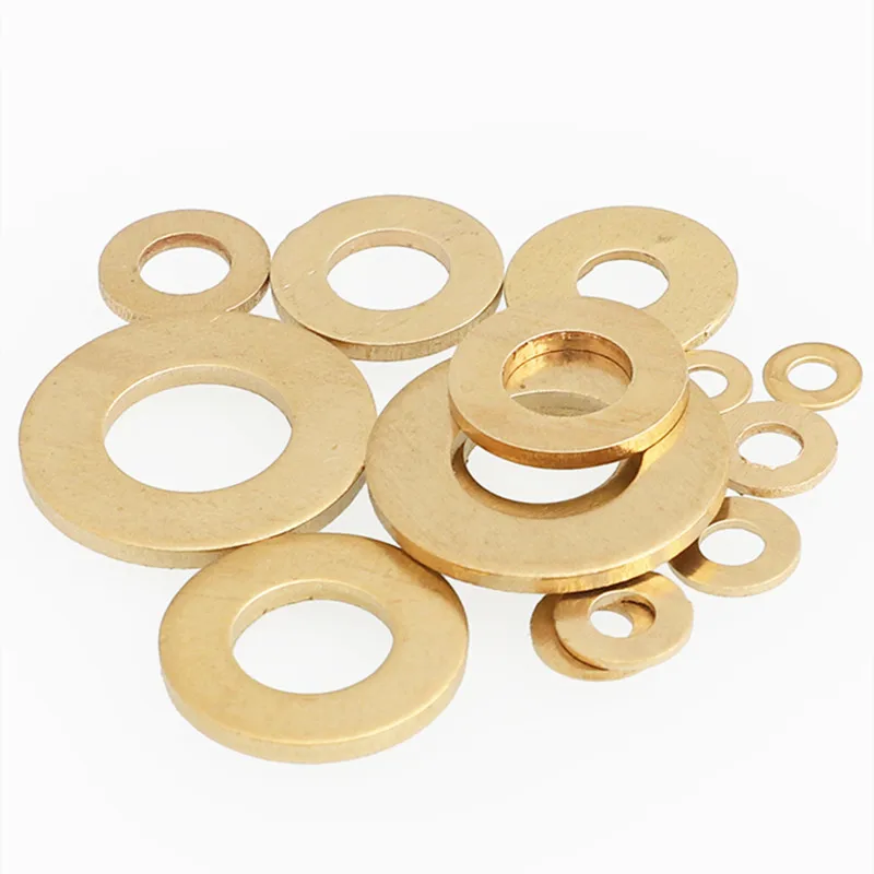 50PCS M2 M2.5 M3 M4 M5 M6 M8 Copper Washer Brass Flat GB97 Similar To DIN125 | Обустройство дома
