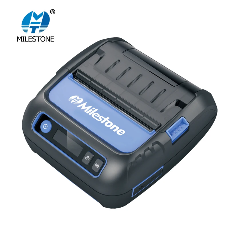 MHT-P80F Термопринтер для печати этикеток 2 в 1 POS принтер 80 мм Bluetooth Android/iOS/Windows штрих-код стикер