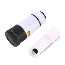 8X Universal Mobile Phone Zoom Lens Telephoto Lens Zoom Effect High-definition Lens Long Focus Monocular Phone Telescope highpro 55mm 3 0x digital optic super high definition telephoto af lens filter black