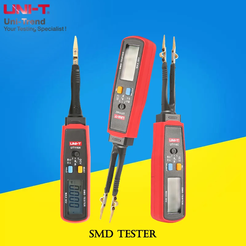 UNI T UT116C/UT116A SMD тестер Резистор/конденсатор/диод (RCD) измеритель