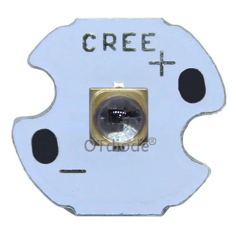 Korea LG 1W 265nm UVC LED Lamp beads for UV disinfection Medical equipment 275nm SMD4545 Deep ultraviolet Chip 5-9V 150mA - Испускаемый цвет: 14mm Aluminum PCB