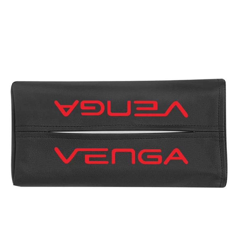 Автомобильная бумажная коробка для салфеток для KIA VENGA, солнцезащитный козырек, бумажный пакет, полиуретановая коробка для салфеток, салонные аксессуары