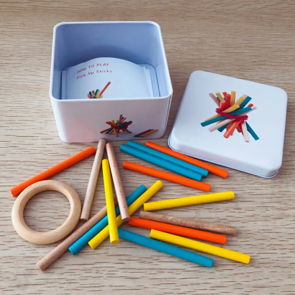 Деревянный 3D пазл головоломка детский базовый куб для обучения жизненным