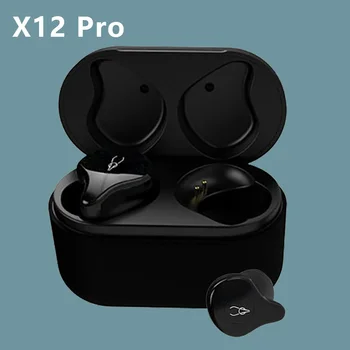 

Sabbat X12 Pro Bluetooth Earphone Wireless Earbuds with Wireless Charging Case 3D Bass Stereo Sound Waterproof With Charging Box