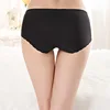 2022 New Styles Women's Panties Ice Silk  A Of Type Sexy And Refreshing  Briefs Lotus Leaf Ma'am Underpants Plus Size M-3XL ► Photo 3/5