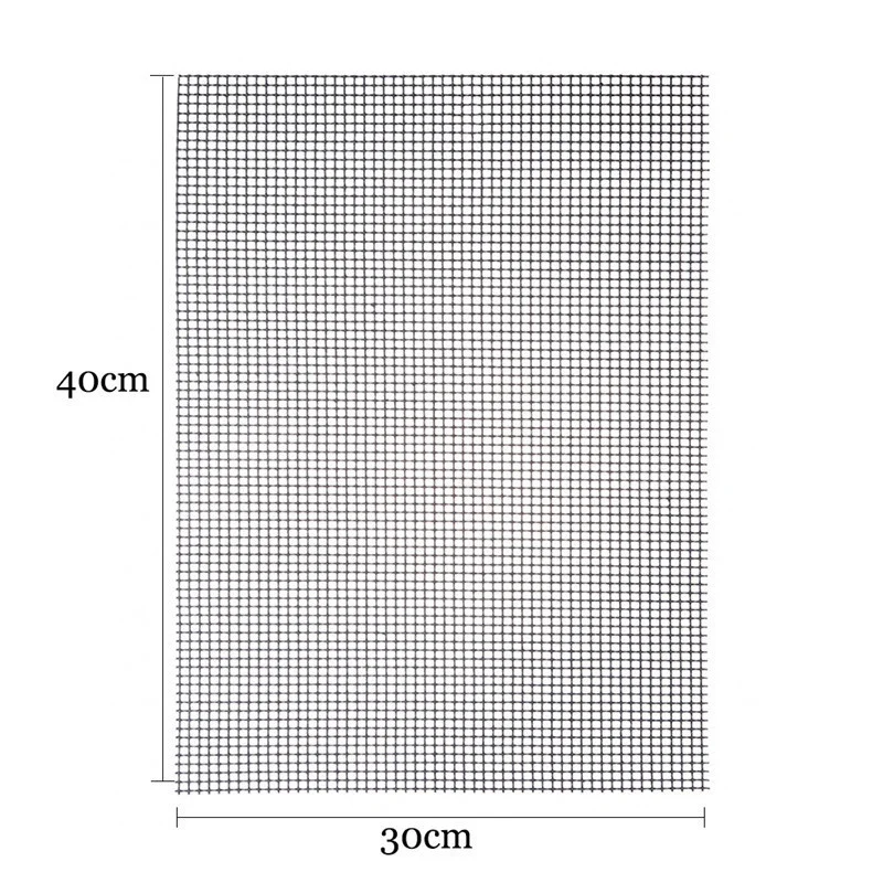 BBQ Grill Mat Reusable Kitchen Cooking Mesh Grill Mat Non-stick Teflon Grilling Mesh Mat Barbecue Liner Outdoor BBQ Accessories (12)