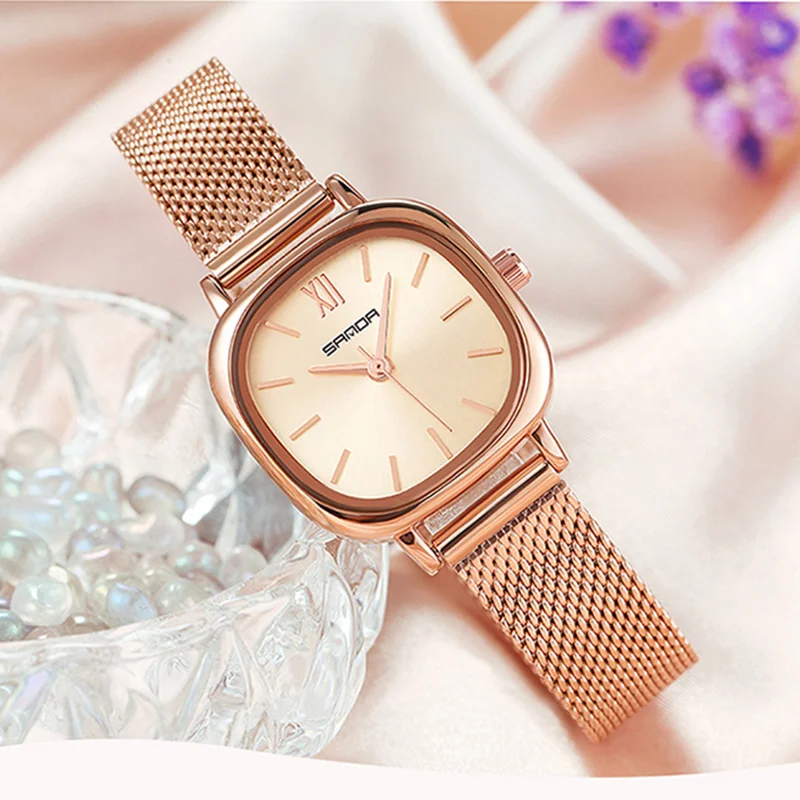 Casual Women Wrist Watch Top Brand Luxury Waterproof Stainless Steel Bracelet Quartz Women Watches Dress Montre Femme