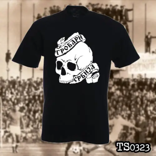 

PARTIZAN BELGRADE GROBARI ULTRAS HOOLIGANS t-shirt
