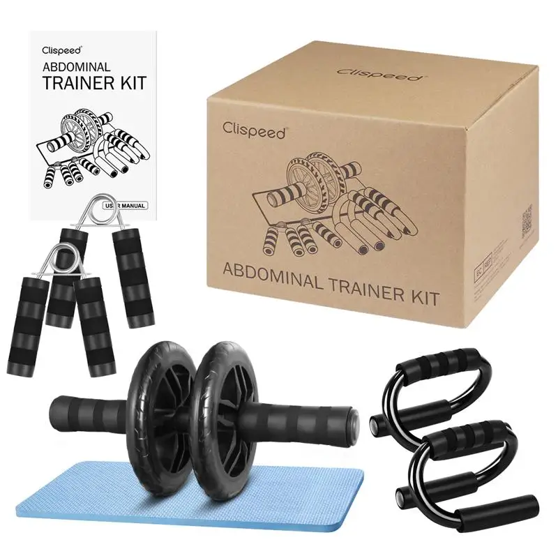 

Clispeed 1 Set Abdominal Trainer Kit Durable Hand Grippers for Adults Women