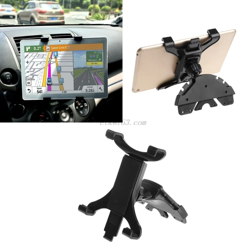 Car Cd Slot Mount Holder Stand For Ipad 7 To 11inch Tablet Pc Samsung