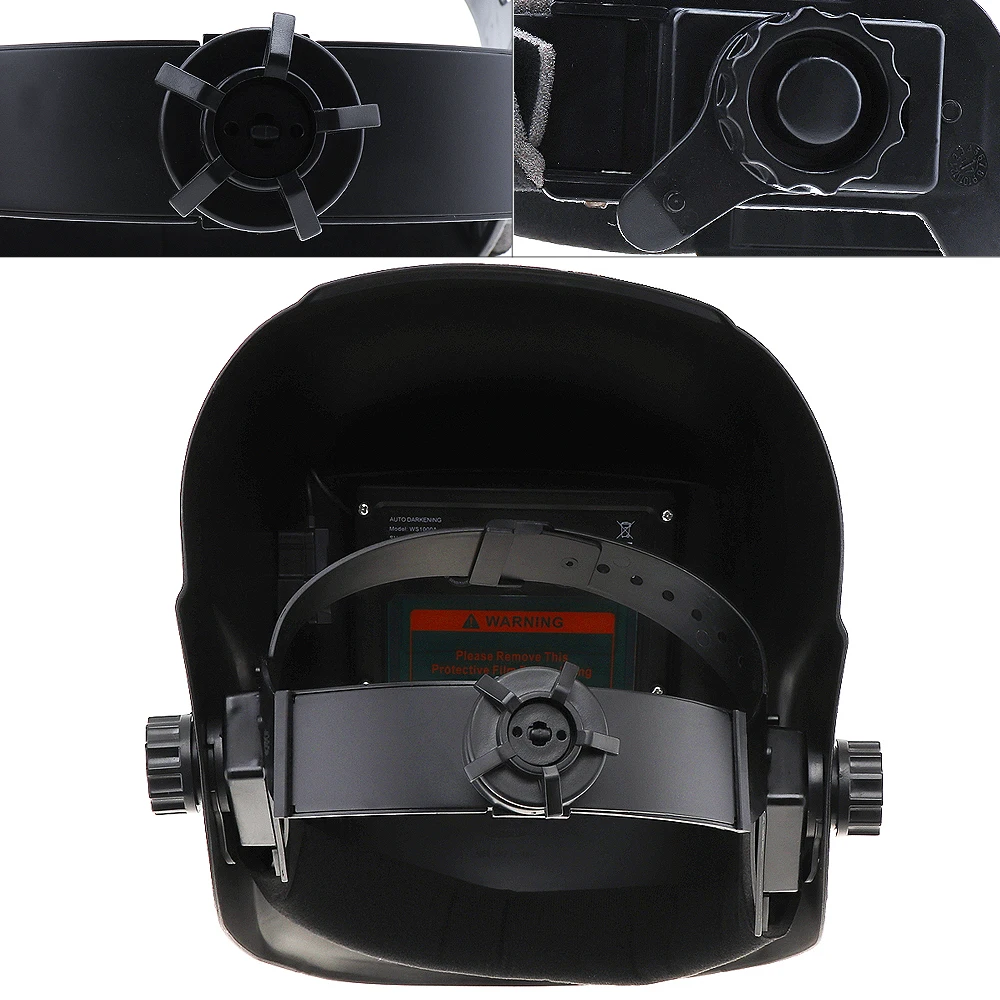 New Blue Fire Adjust Solar Auto Darkening TIG MIG Grinding Welding Helmets / Face Mask / Electric Welding Mask