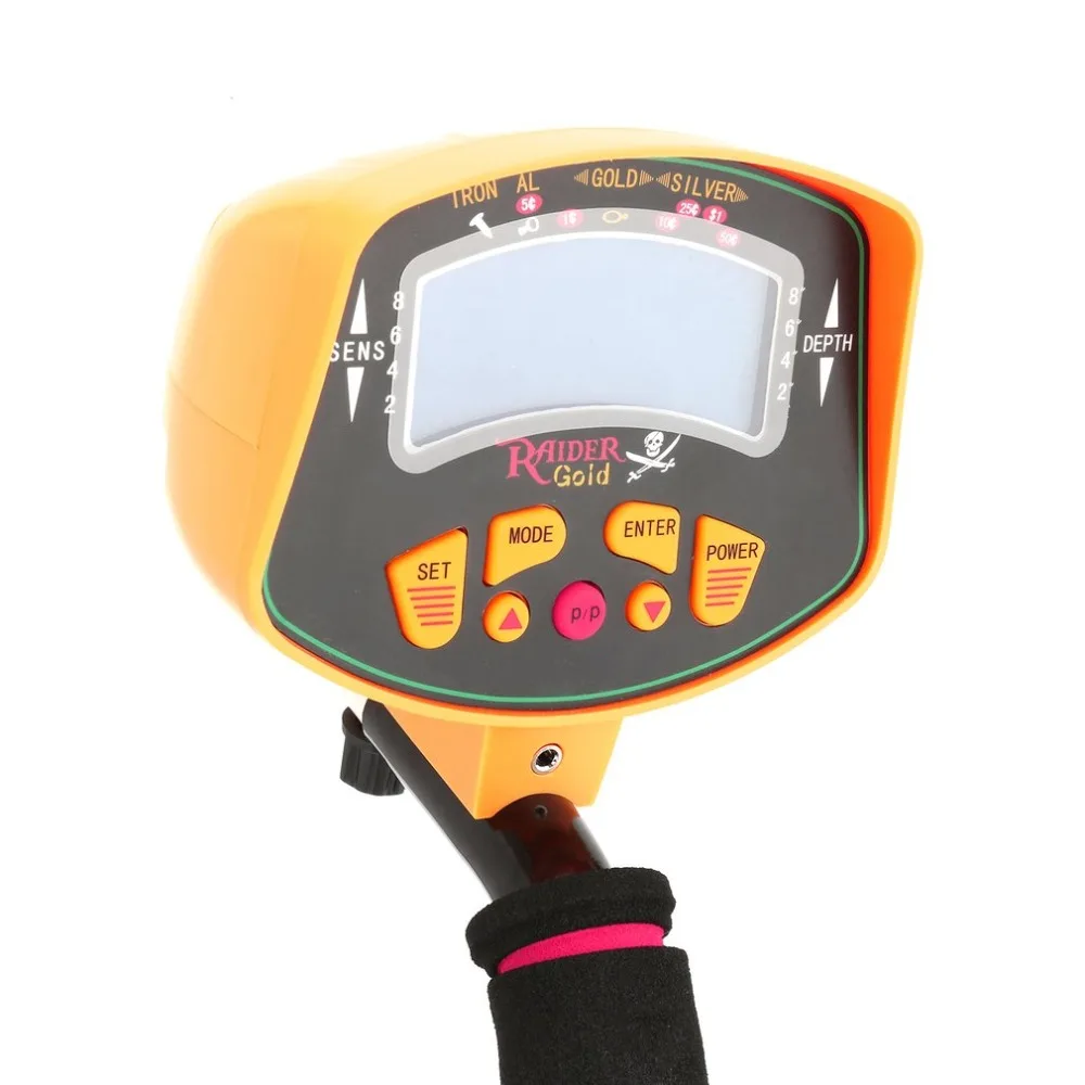 MD-3010II Metal Detector High-Accuracy Metal Finder Waterproof Search Coil Hunt Treasure for Underwater Metal Detecting
