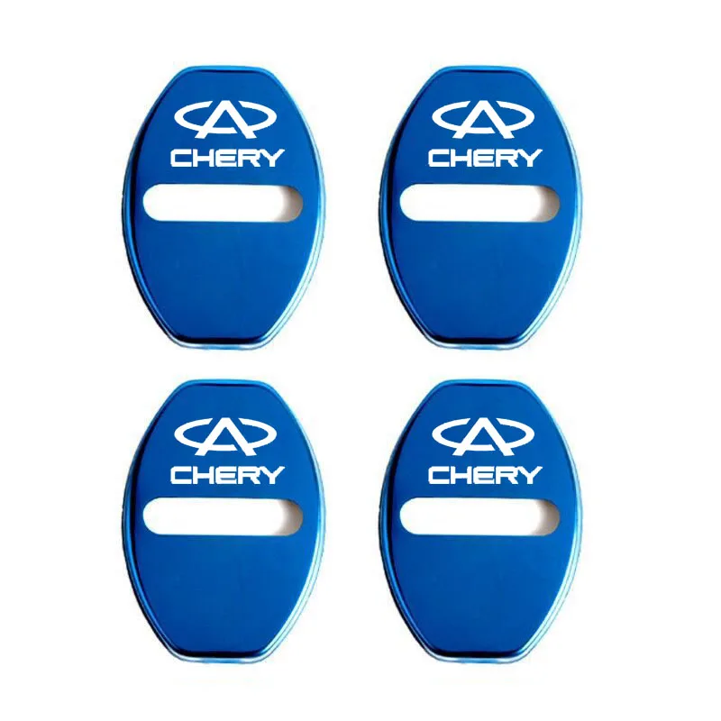 Car styling door lock covers for CHERY TIGGO 3 4 5 PRO 8 protective and decoration car accessories sticker car door lock cover car styling stickers