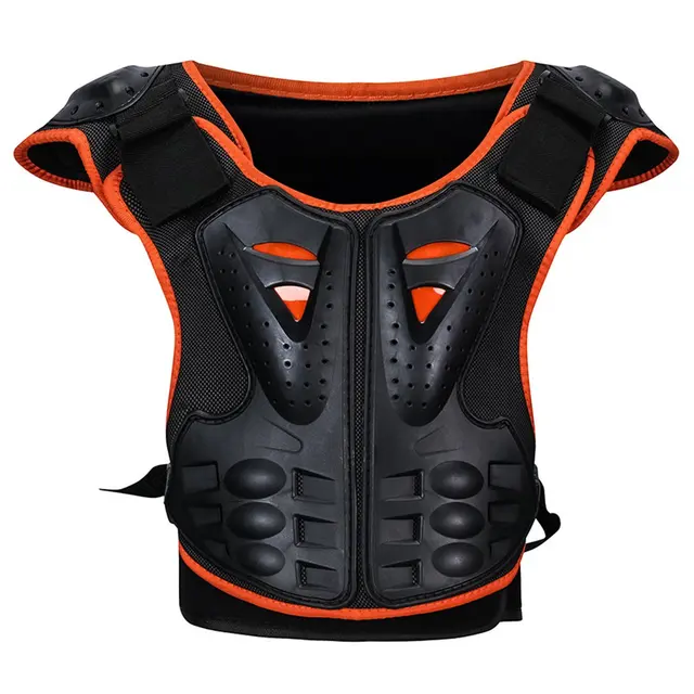 US $19.73 Childrens Roller Skating Back Protector Chest Protector Back Night Reflective Armor Childrens Rid