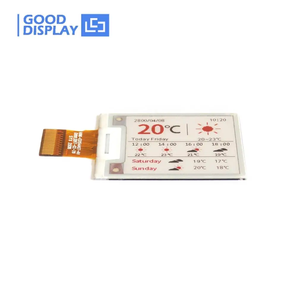 Electronic Paper Screen SPI 1.54 Inch Color E-Ink Display Module