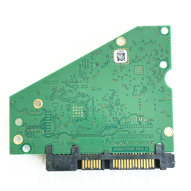 Disco Rígido Parte Placa Lógica Pcb Placa de Circuito Impresso 100815595 Rev d 5596 para Seagate 3.5 Sata Hdd Recuperação de Dados Cabos de computador e conectores - Imagem 2